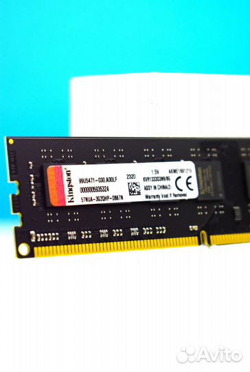 KingSton DDR3 1333 MHz 8 GB