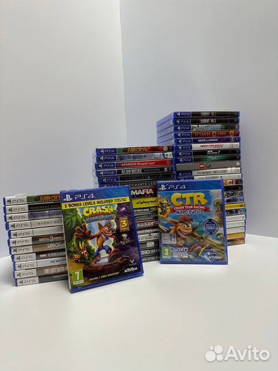 Игра для Ps4/Ps5 Crash Bandicoot новые