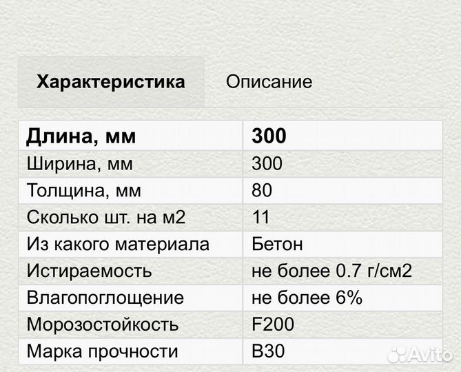 Тротуарная плитка