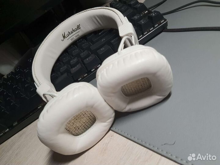 Наушники проводные Marshall Major II белые