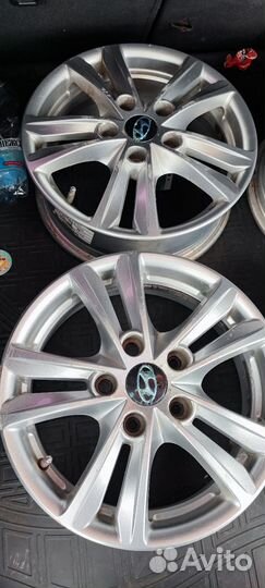 Диски r 15, 5х114.3, 5.5 jx15