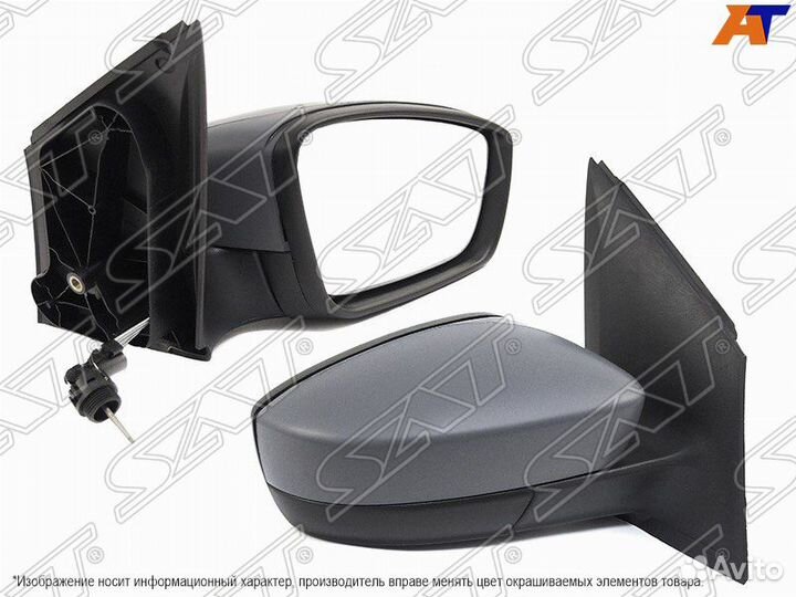 Зеркало Volkswagen Polo 09-20 (Справа / Механичес