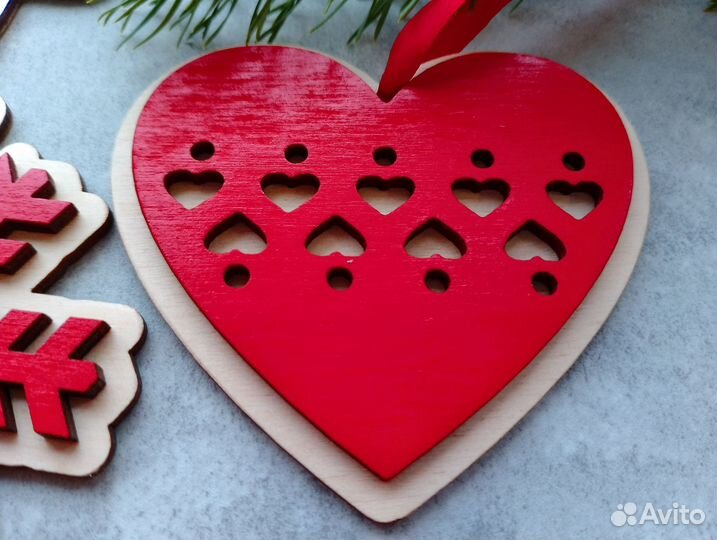 Набор ёлочных игрушек