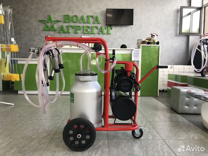 Доильный аппарат для 2 коров одновременно, Турция