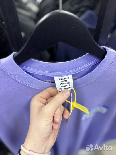 Футболка vetements hello (коллекция 2025)