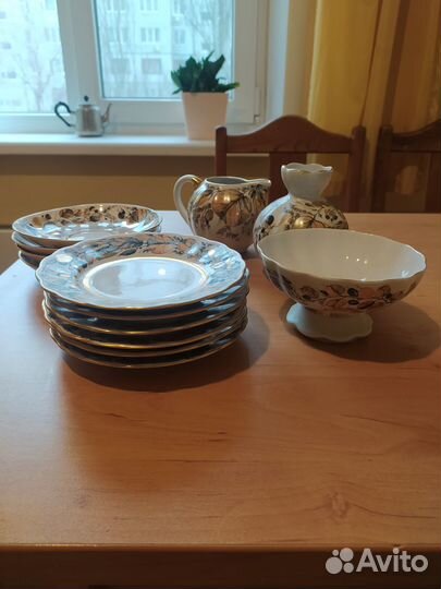 Чайный сервиз лфз фарфор СССР