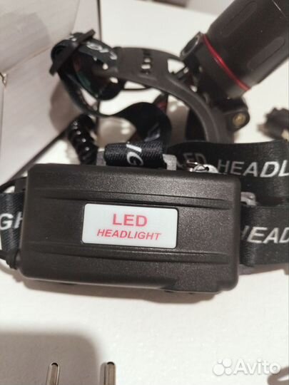 Мощный налобный фонарь