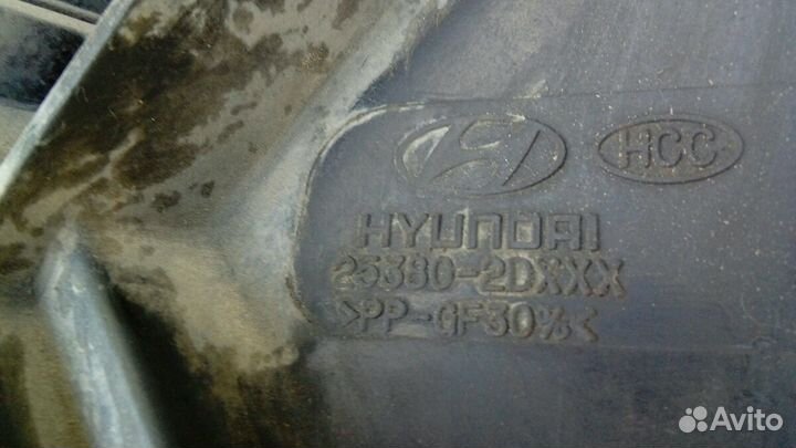 Вентилятор охлаждения в сборе Hyundai ELantra XD 3