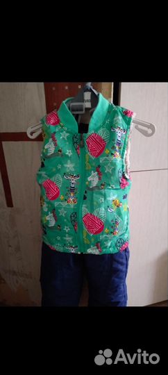 Зимний комбинезон для девочки 110