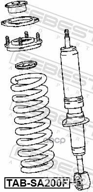 Сайлентблок переднего амортизатора tabsa200F Fe