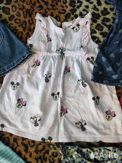 Пакет одежды для девочки 74 размер