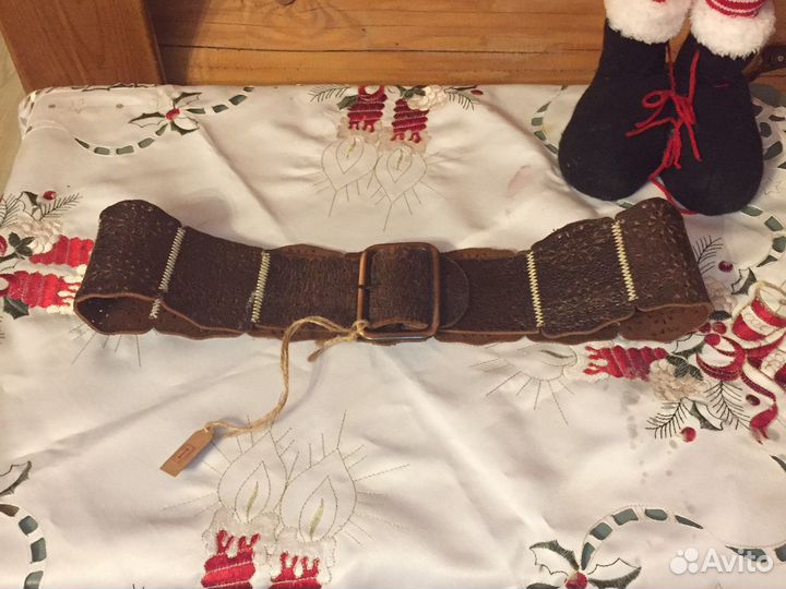 Ремень женский кожаный новый