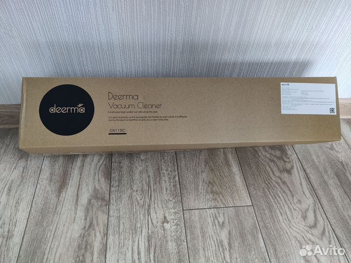 Вертикальный пылесос deerma