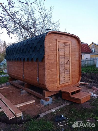 Баня квадро 4 метра