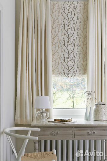 Шторы, римские шторы