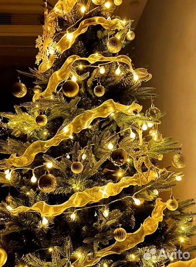 Гирлянда шарики цветные и белые