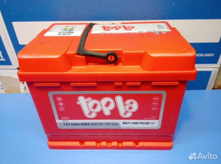 Аккумулятор topla Energy 60А/ч. Европа