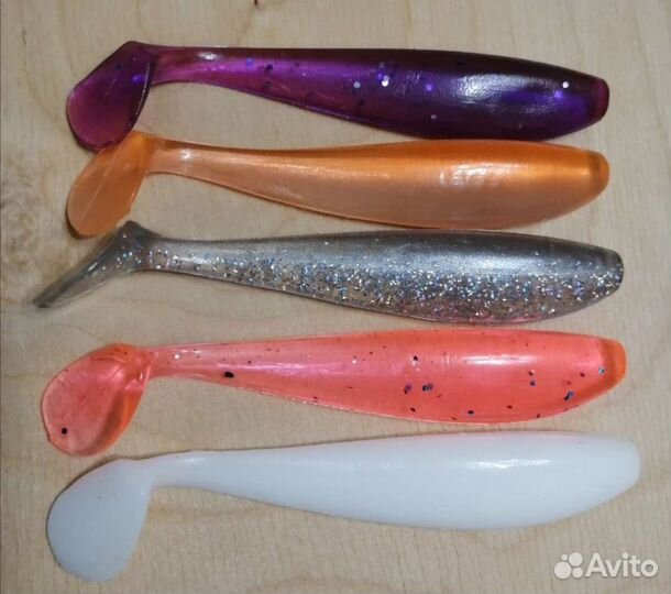 Силиконовые приманки ручной работы