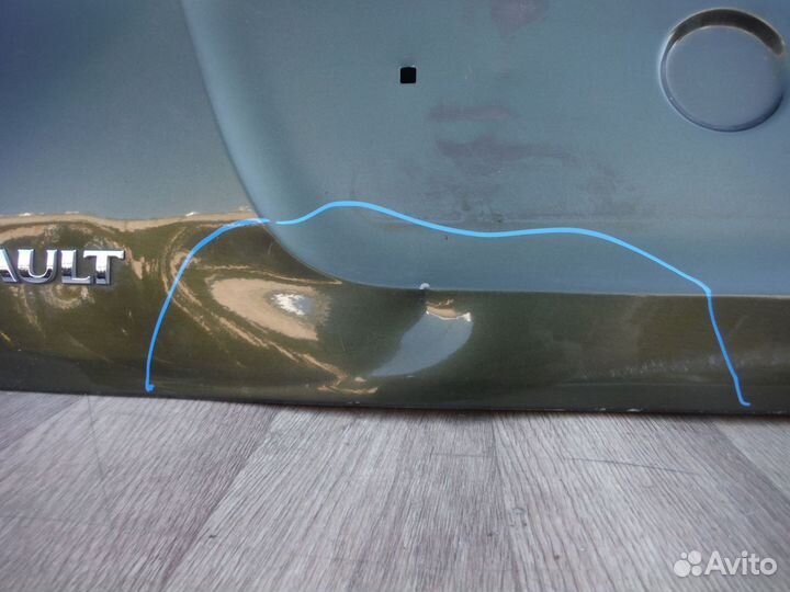 Крышка багажника №588 Renault Kaptur 2019