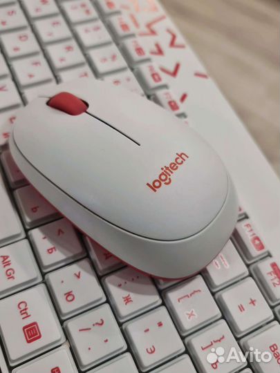 Беспроводная клавиатура и мышь Logitech MK240 Nano