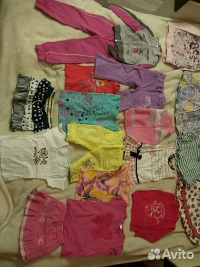 Пакет вещей на девочку 2-4 года