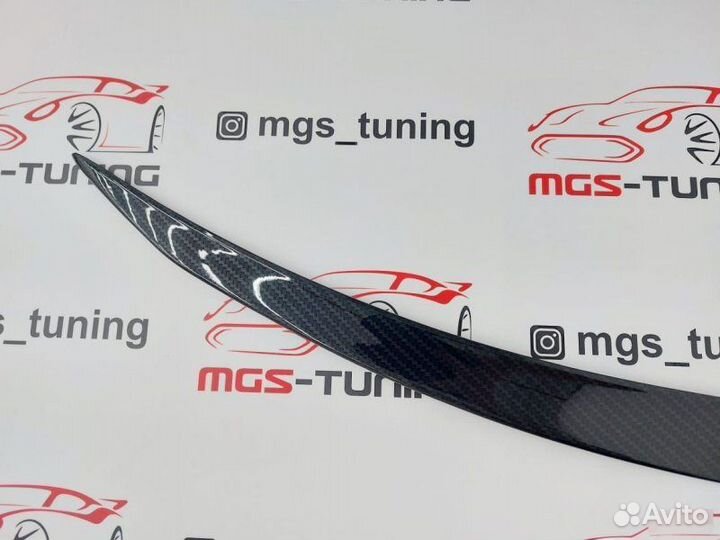 Спойлер на Mercedes S-Coupe c217 (Под карбон)