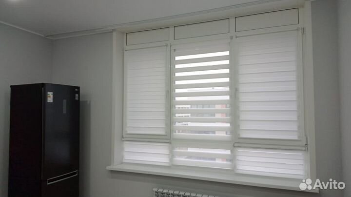 Рулонные шторы Зебра