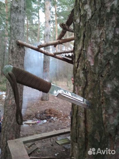 Нож кованый