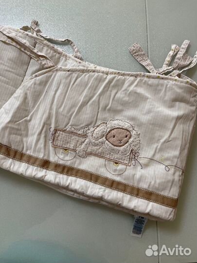 Бортик в детскую кроватку mothercare Мазекея