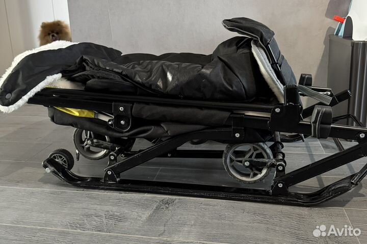 Детские санки коляска