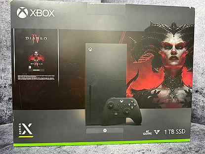 Xbox Series X 1TB Diablo IV, черный