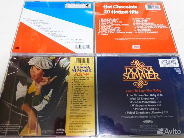 Фирменные диски, CD