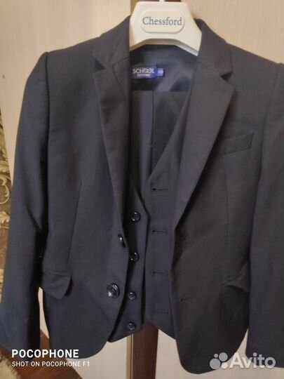 Школьный костюм для мальчика 128
