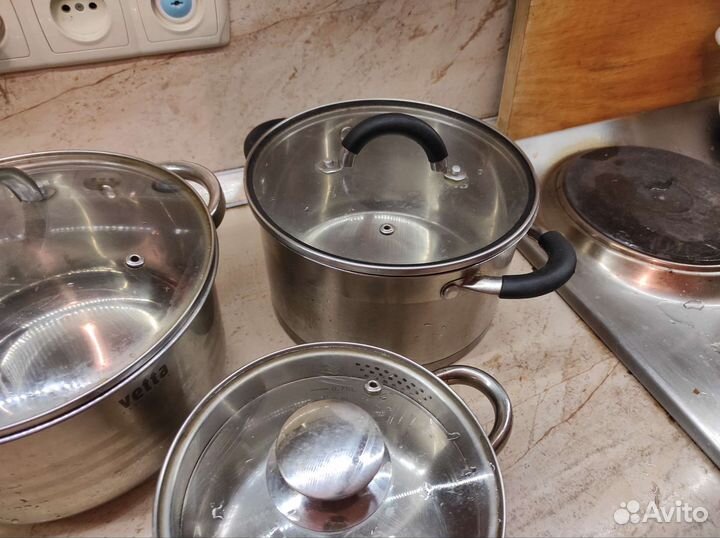 Кастрюли из нержавейки