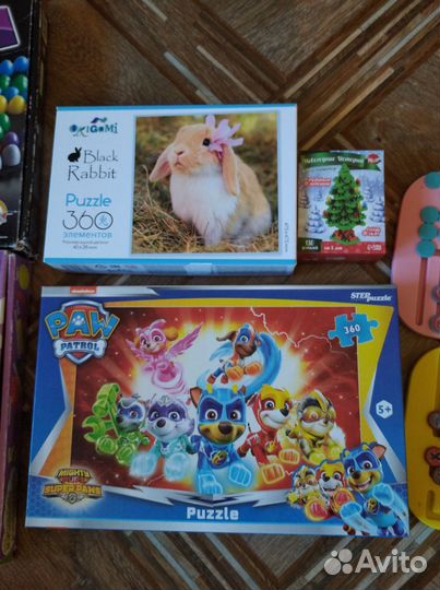 Настольные игры для детей пакетом