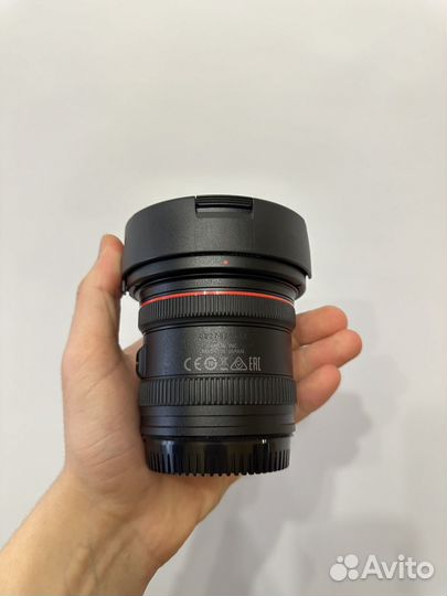 Объектив Canon EF 8-15mm f/4.0L Fisheye USM