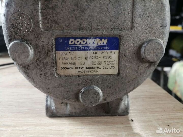 Компрессор кондиционера киа спортедж 1