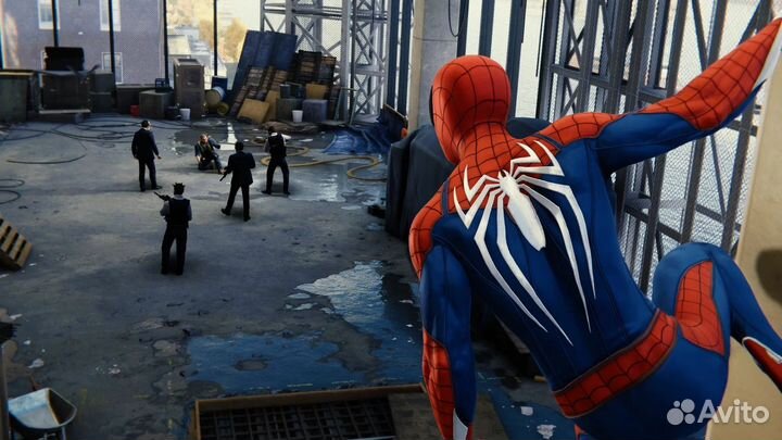 Spider man ps4 / ps5 диск игра