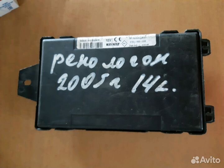 Блок комфорта Рено Логан 1