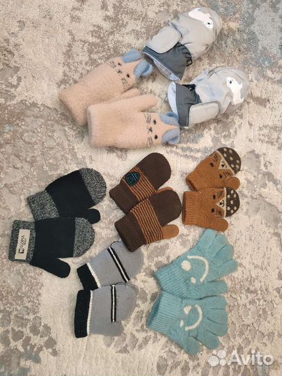 Шапка, варежки, перчатки детская