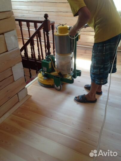 Шлифовка и реставрация деревянных полов