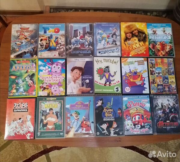 DVD диски / фильмы и мультики