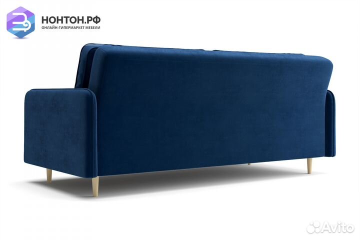 Диван книжка Эстет темно-синий