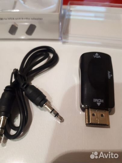 Переходник hdmi-VGA адаптер новый
