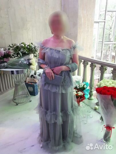 Вечернее платье в пол 46-48 размера,продаю