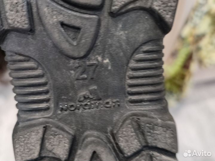 Зимние ботинки для девочки 27 размер