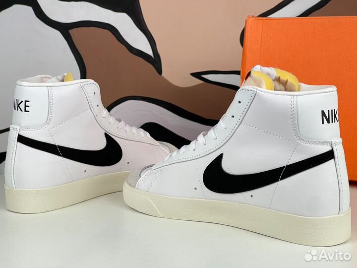 Nike Blazer Mid 77 Vintage White Black