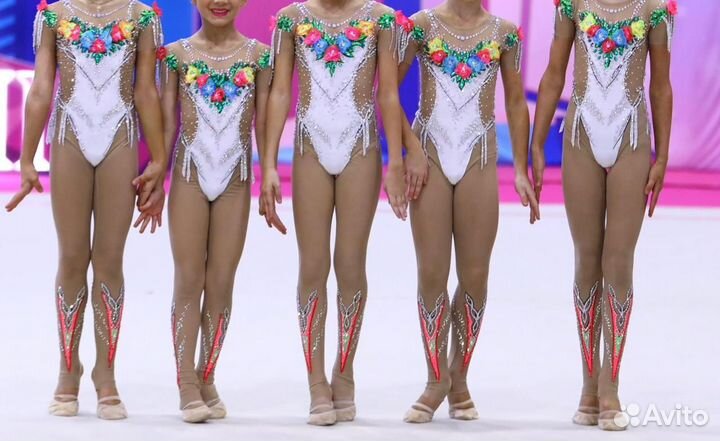 Групповые купальники для художественной гимнастики