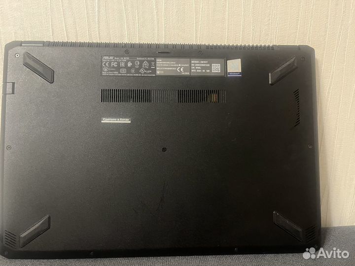 Игровой ноутбук asus