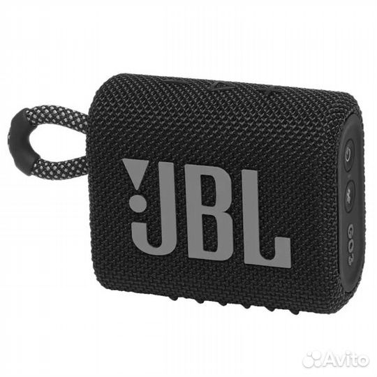 Портативная акустика JBL GO 3 black (jblgo3BLK)